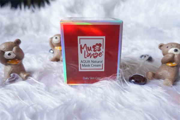 Aqua Natural Mask Cream ครีมมาร์กหน้าใส เครื่องสำอางเกาหลี